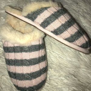 New*Children’s UGG Scuffette Stripe Slipper Sz 1